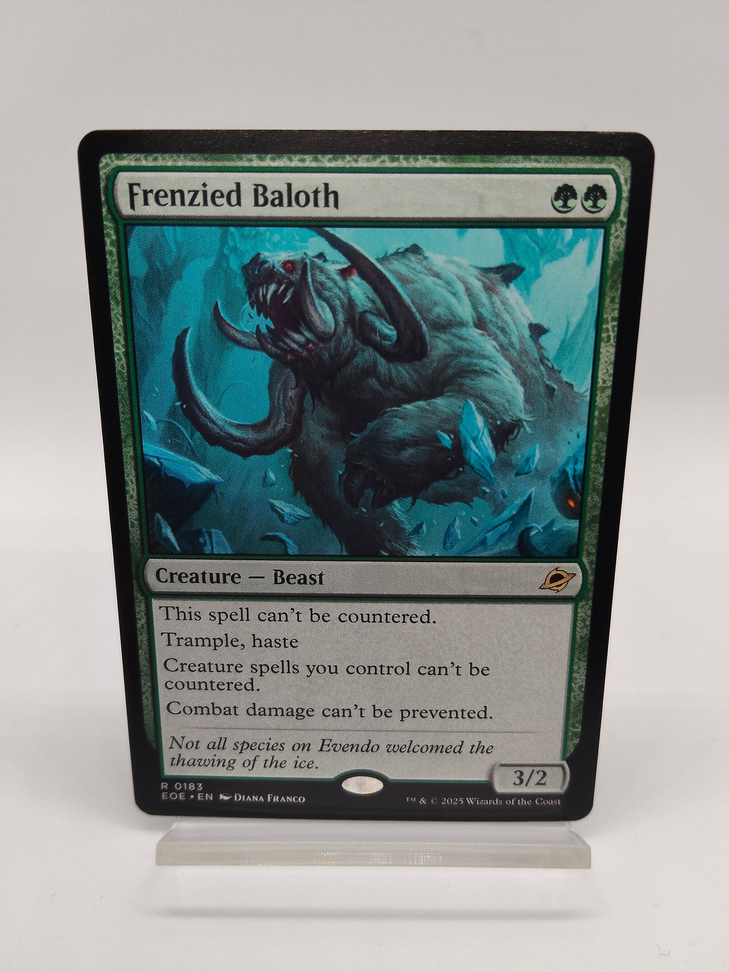 逆上したベイロス / 英語版 / 久遠の終端 / EOE R 0183