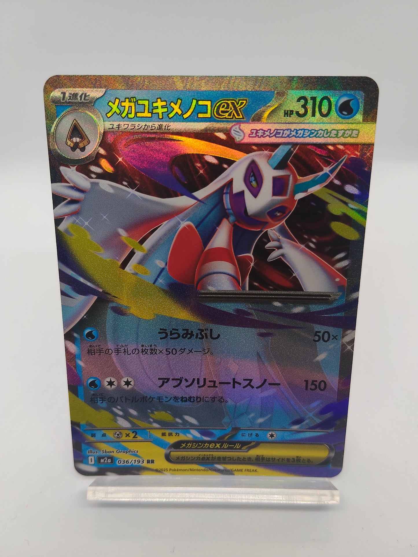 メガユキメノコex / RR / メガドリームex 036