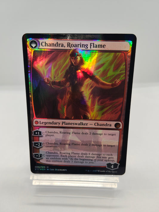カラデシュの火、チャンドラ(Foil) / Chandra, Fire of Kaladesh | 燃え盛る炎、チャンドラ/Chandra, Roaring Flame