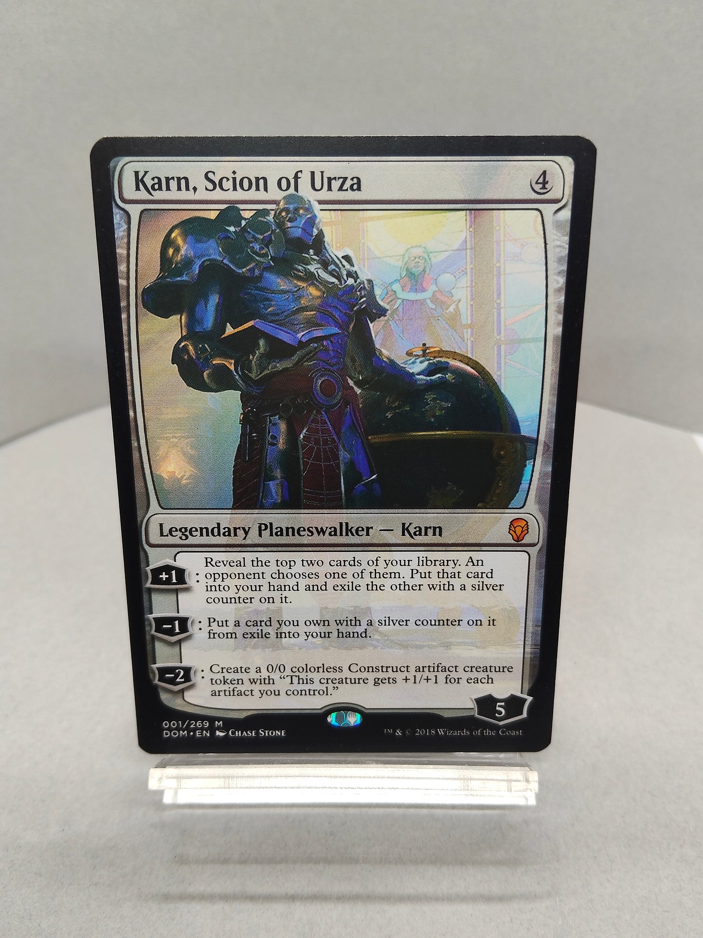 【英】ウルザの後継、カーン / Karn, Scion of Urza