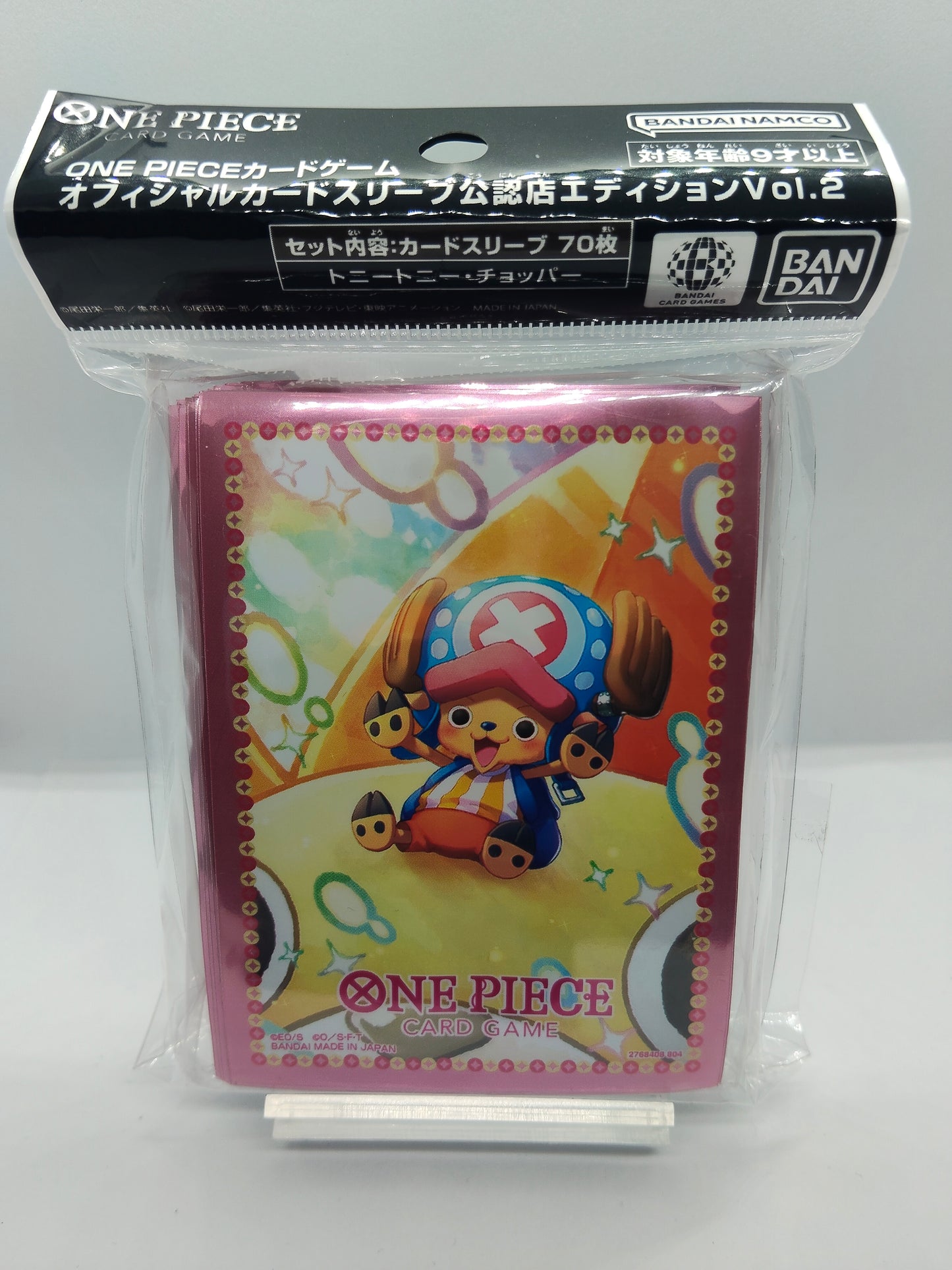 オフィシャルカードスリーブ公認点エディションVol.2:トニートニー・チョッパー(サイズ表記なし・70枚入)