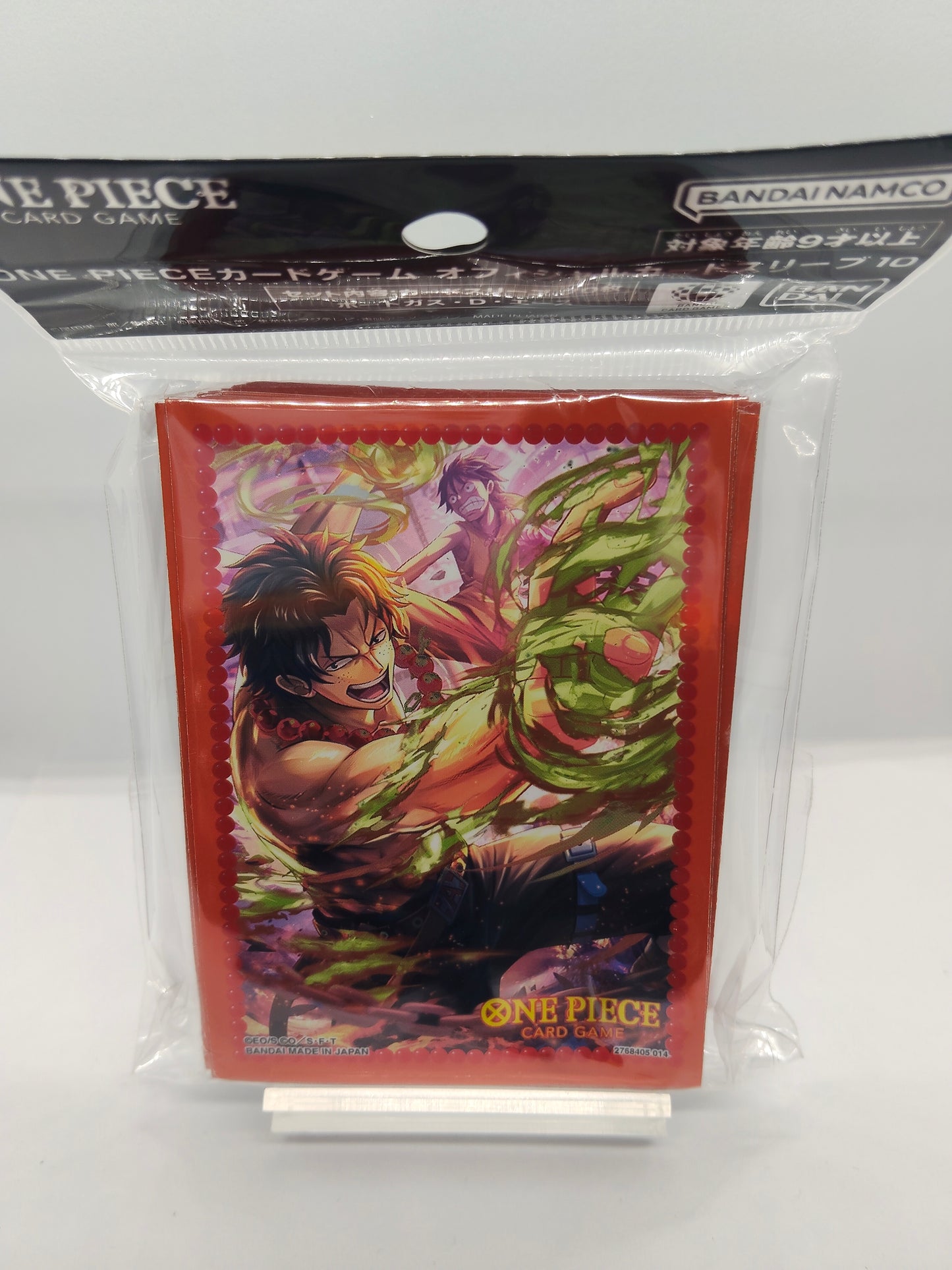 オフィシャルカードスリーブ10:ポートガス・D・エース(サイズ表記なし・70枚入)