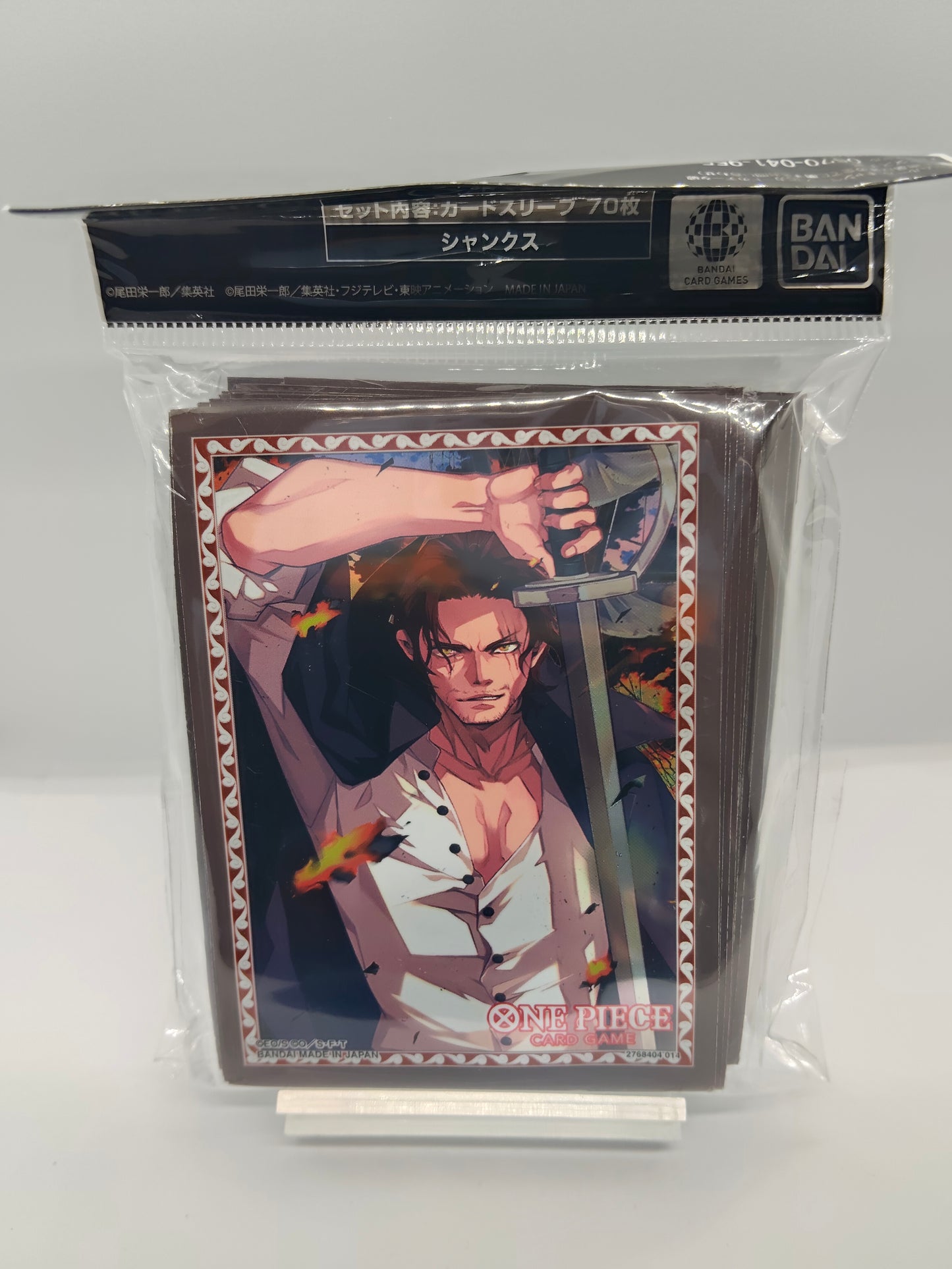 オフィシャルカードスリーブ10:シャンクス(サイズ表記なし・70枚入)