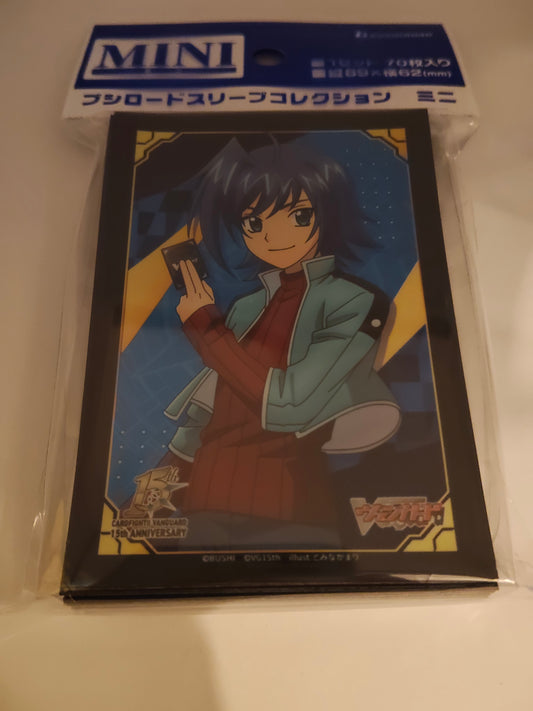 ヴァンガード『先導アイチ 15th Anniversary』 (横62×縦89mm・70枚入り)| ブシロードスリーブ ミニ