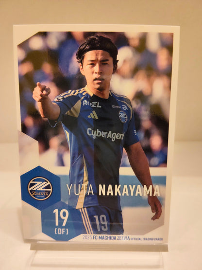 中山雄太 ｜ 2025 FC町田ゼルビア オフィシャルトレーディングカード