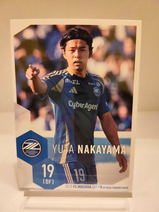 中山雄太 ｜ 2025 FC町田ゼルビア オフィシャルトレーディングカード