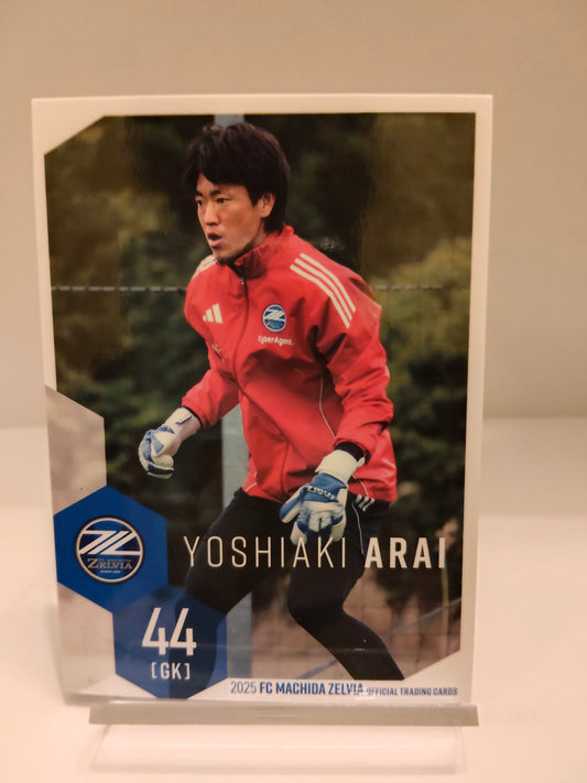 新井栄聡 ｜ 2025 FC町田ゼルビア オフィシャルトレーディングカード