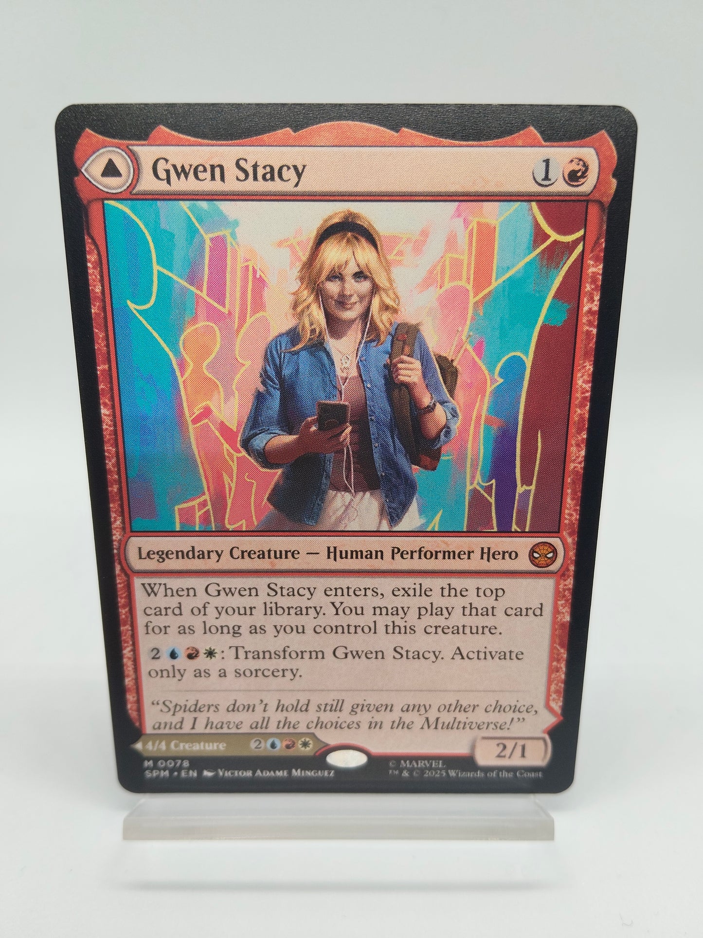 グウェン・ステイシー（ゴースト・スパイダー） / 英語版 / スパイダーマン / SPM M 0078