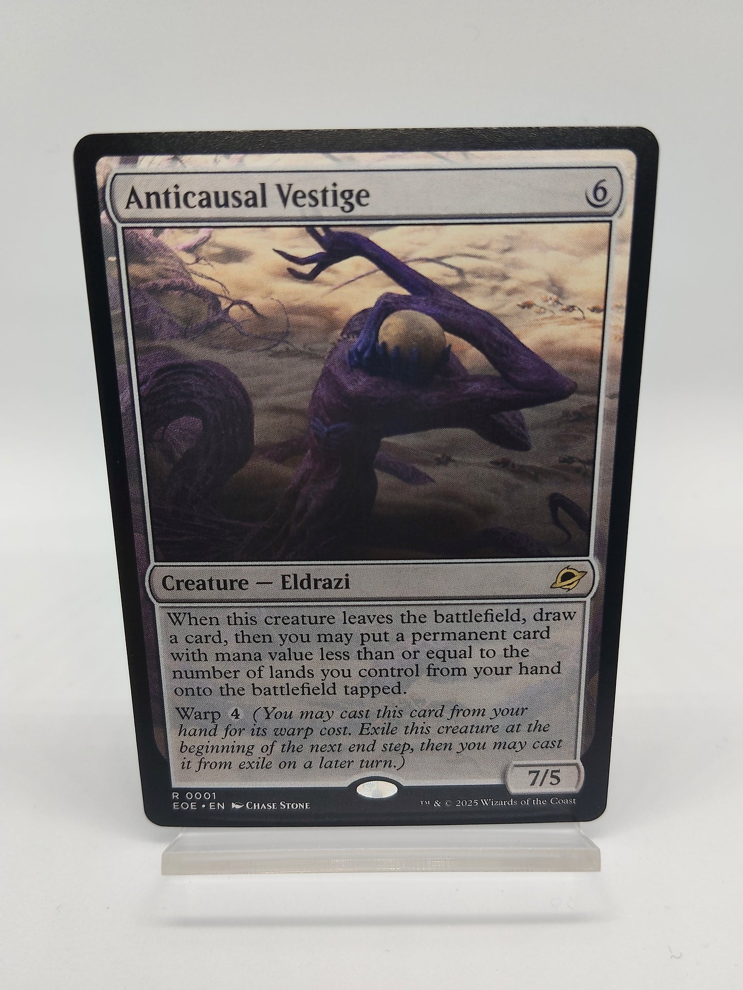 反因果の残留 / 英語 / 久遠の終端 / EOE R 0001