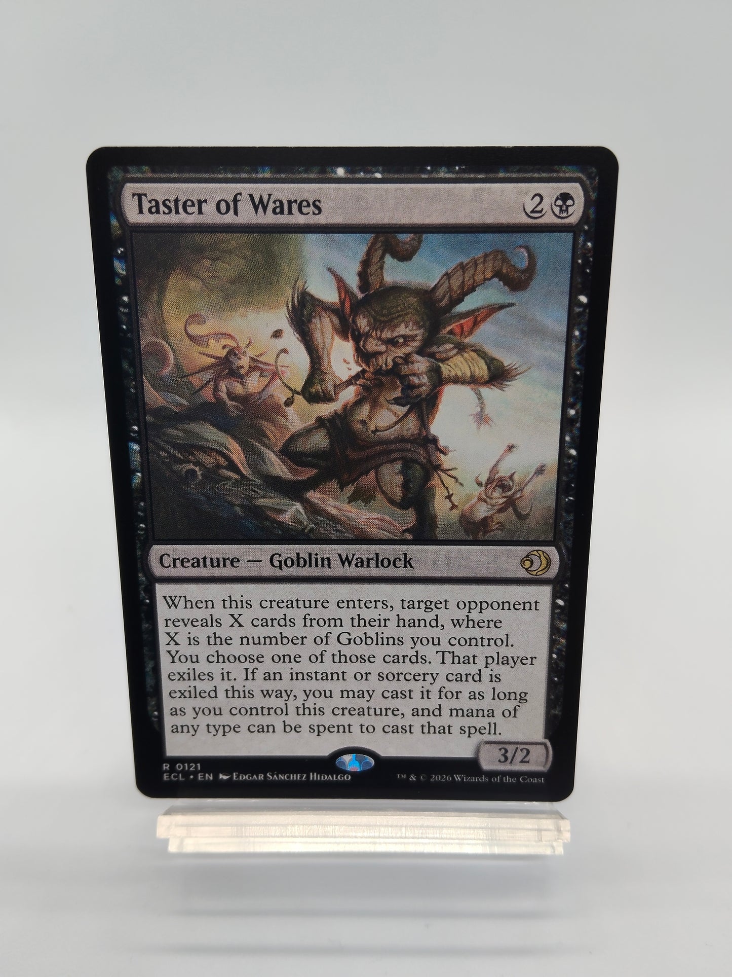 売り物のつまみ食い / Taster of Wares