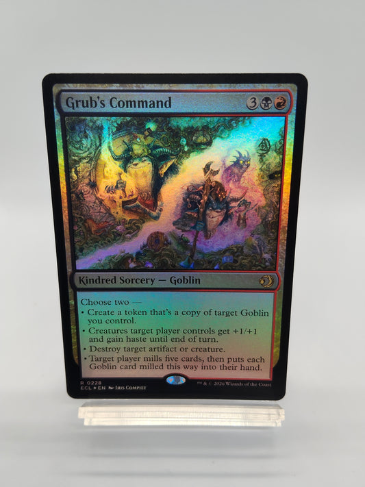 グラブの命令(Foil) / Grub's Command