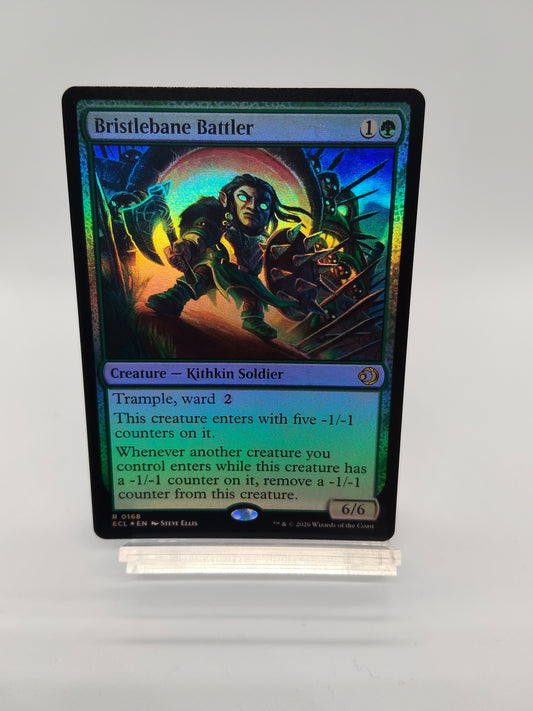 鋸折りの戦闘員(Foil) / Bristlebane Battler