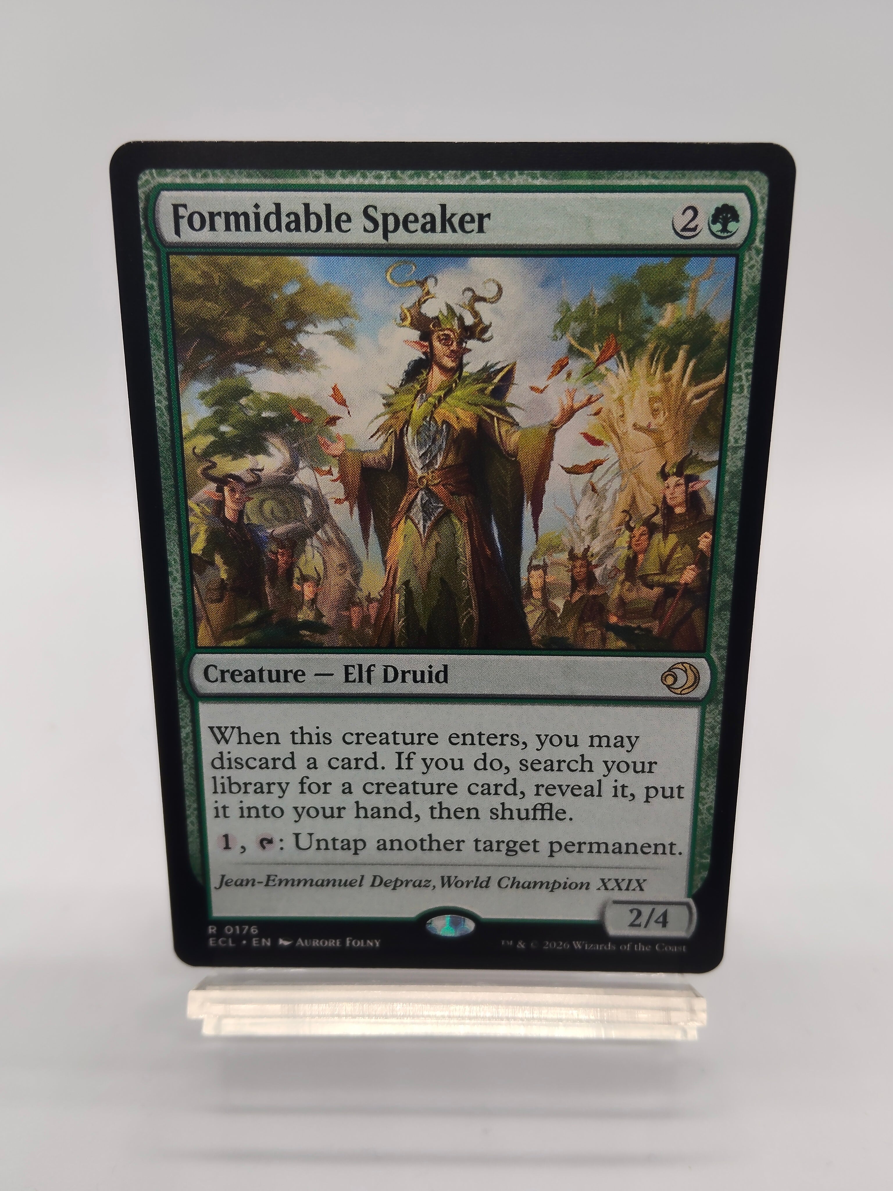 【MTG】並外れた語り部【NM】英語版 並外れた語り部 Formidable Speaker 英語 MTG ECL - メルカリ