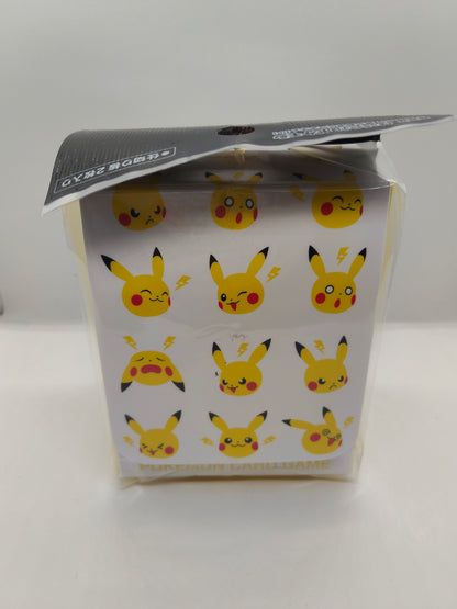 サプライセット：ピカチュウとかみなり デッキシールド （66×92mm・64枚入り）＆ デッキケース