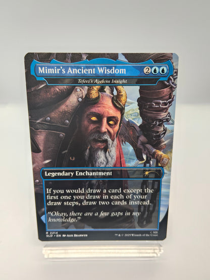 Mimir's Ancient Wisdom（Teferi's Ageless Insight） / テフェリーの永遠の洞察（ボーダーレス）