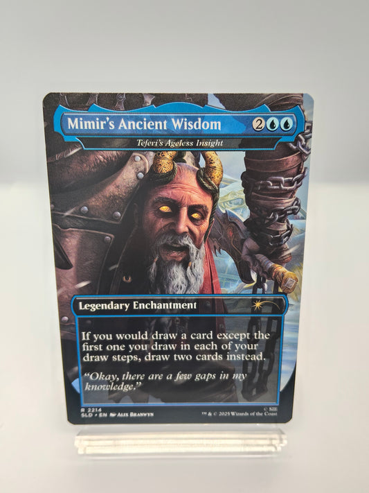 Mimir's Ancient Wisdom（Teferi's Ageless Insight） / テフェリーの永遠の洞察（ボーダーレス）